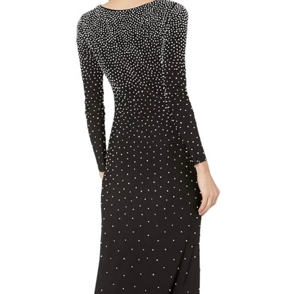 XScape Women's Maxi Sequin Dress